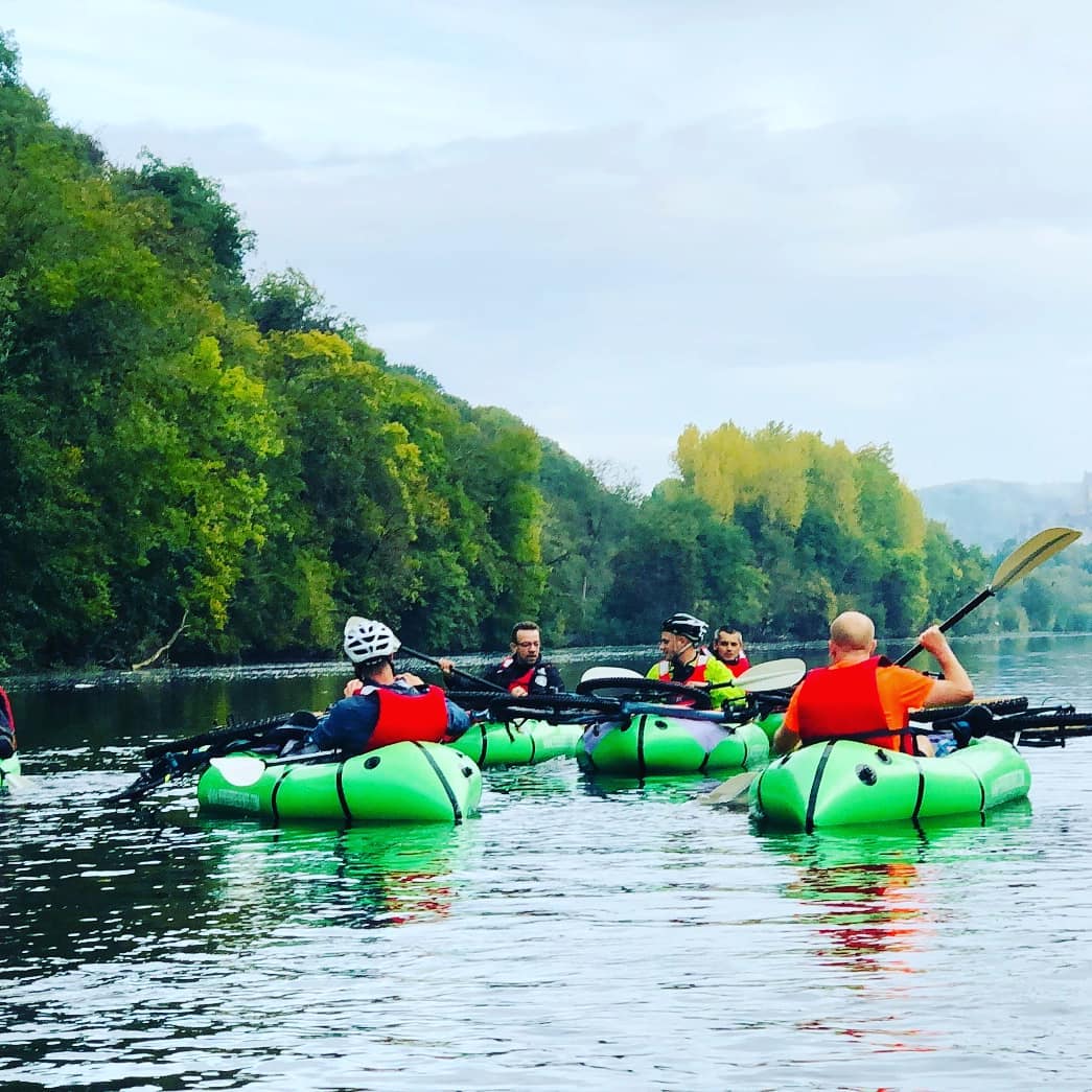 Week-end choc packraft dans le Lot