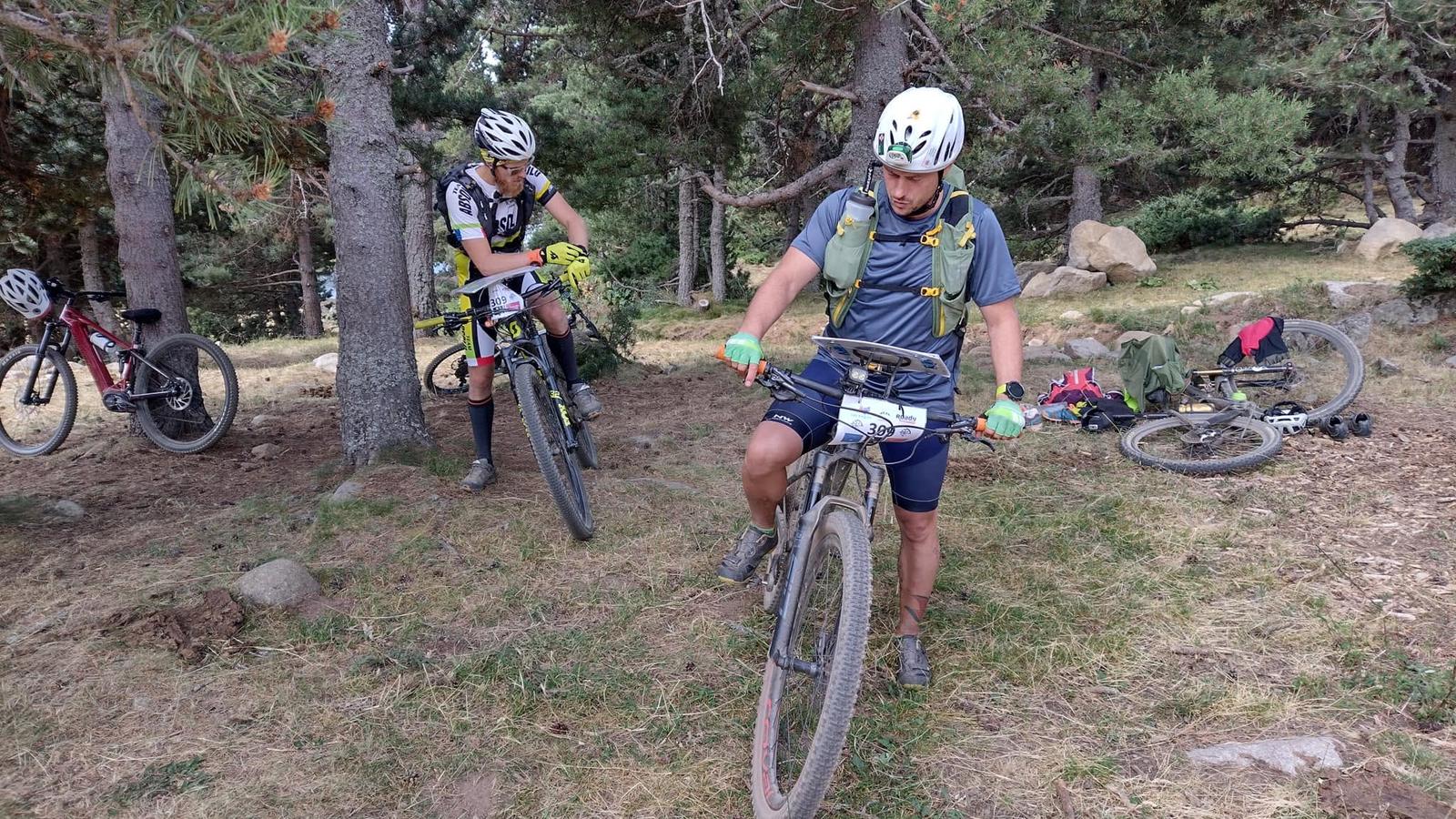 Raideur en VTT pendant un raid court