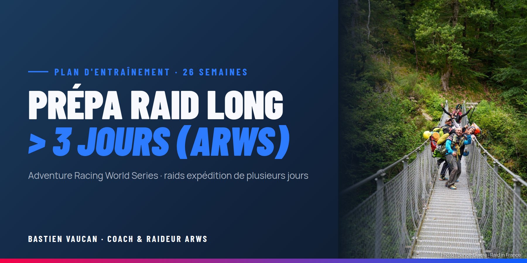 Prépa raid long > 3 jours (ARWS) - Ultraventures Coaching