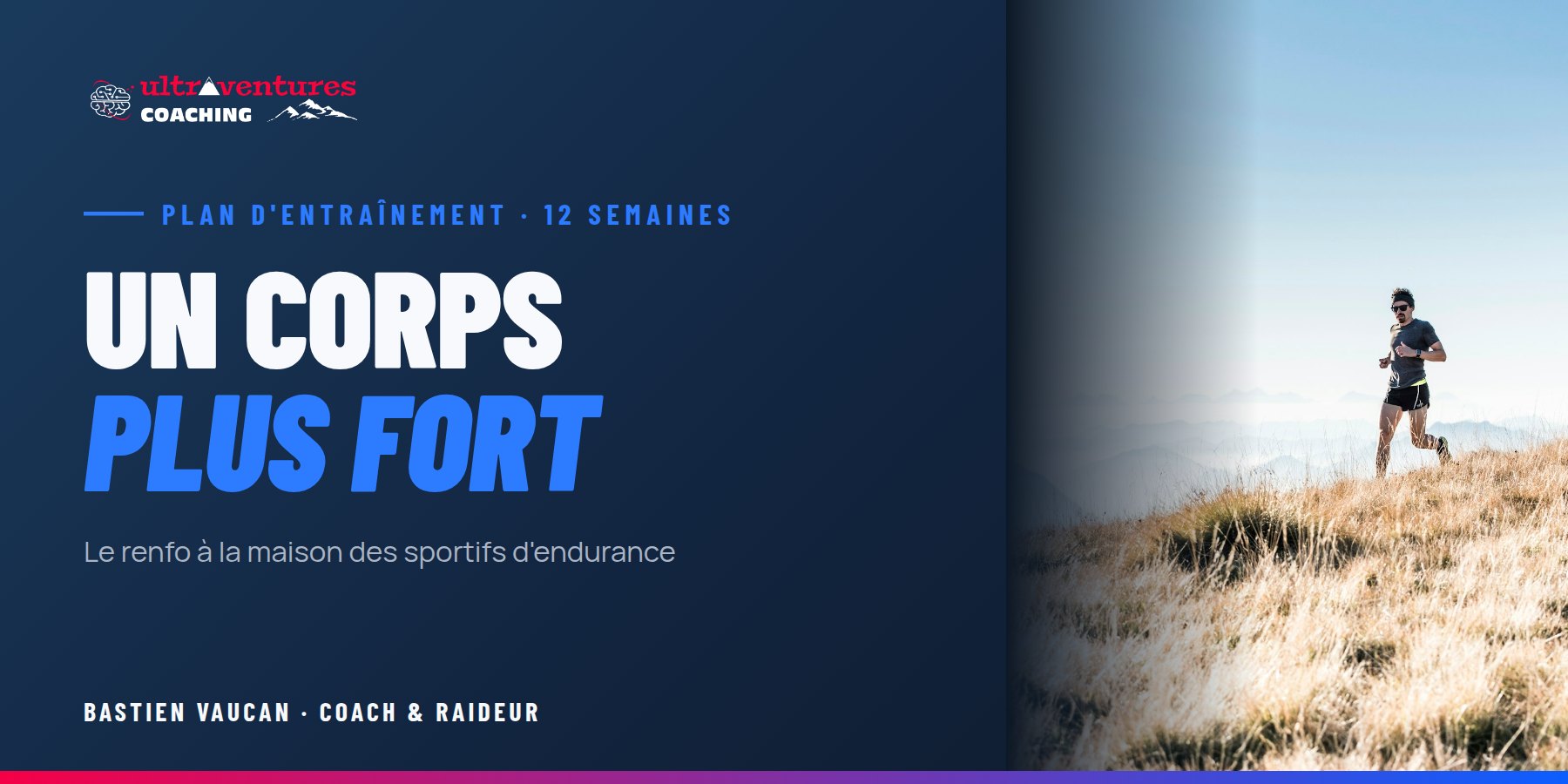 Un corps plus fort en 12 semaines - Ultraventures Coaching